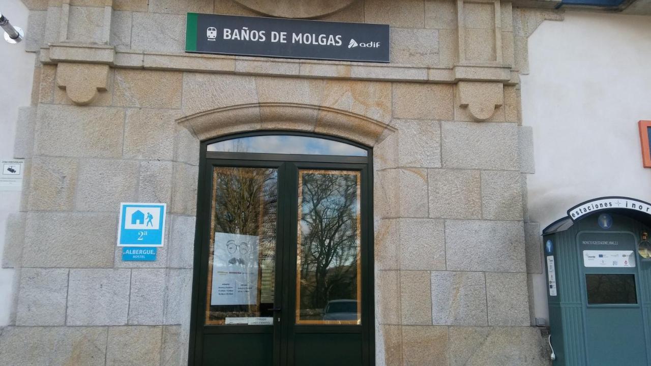 Albergue Estaciones Vivas Banos Del Molgas Buitenkant foto